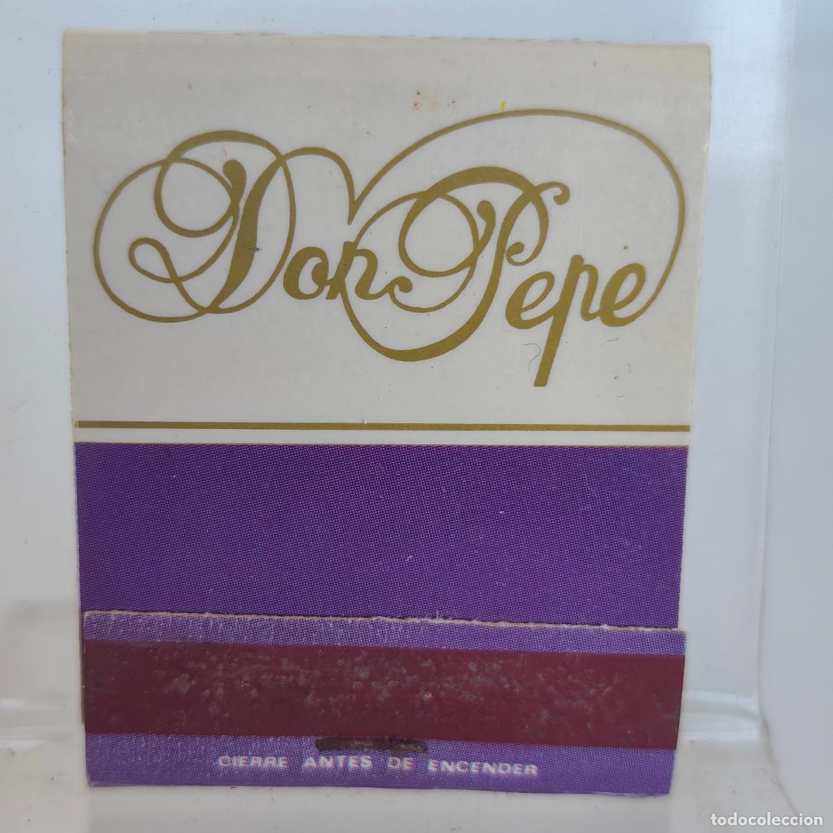 Cajas de cerillas: Caja de cerillas f&oacute;sforos Don Pepe A Coru&ntilde;a La Coru&ntilde;a