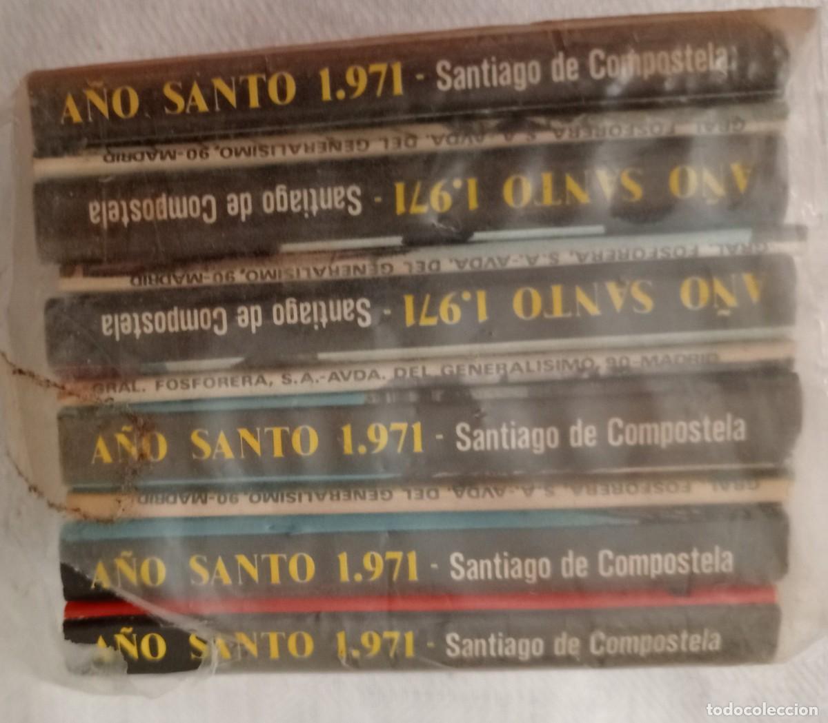 Cajas de cerillas: 10 CAJAS DE CERILLAS. A&Ntilde;O SANTO 1971