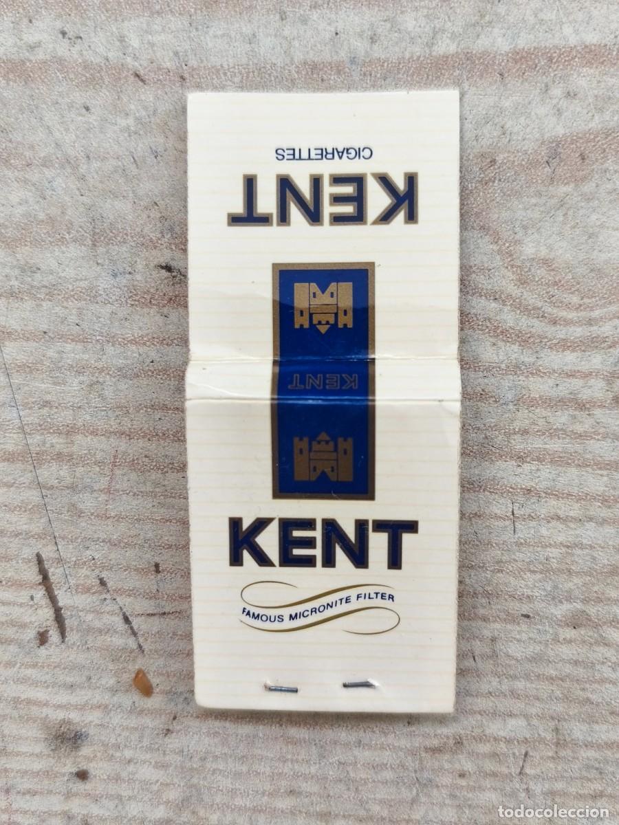Cajas de cerillas: Carterita De Cerillas - Cigarrillos Kent - 029
