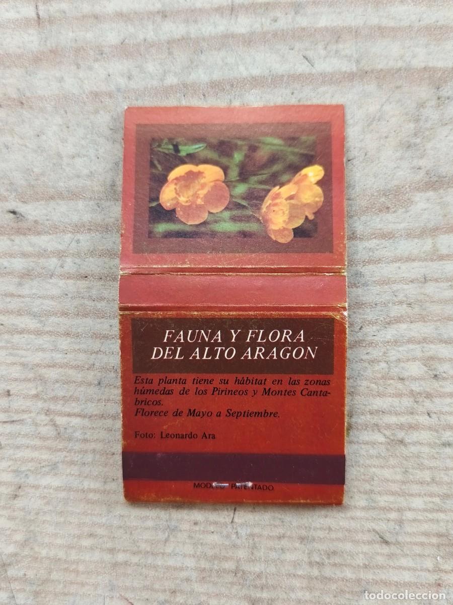 Cajas de cerillas: Carterita De Cerillas - Fauna y Flora del Alto Arag&oacute;n - 008