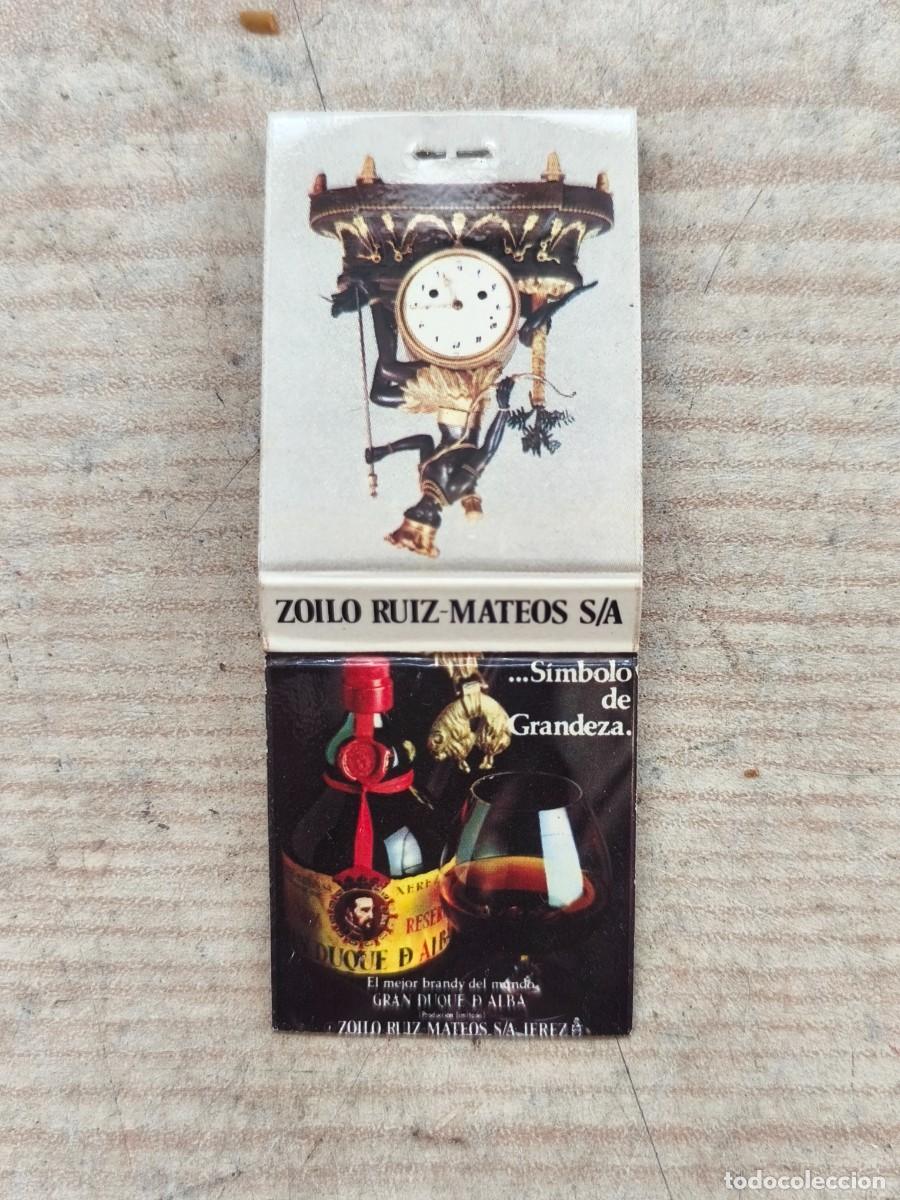 Caixas de F&oacute;sforos: Carterita De Cerillas - Museo de Relojes de Zoilo Ruiz-Mateos - 026