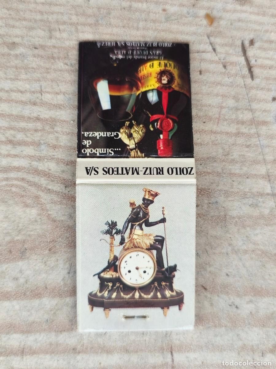 Caixas de F&oacute;sforos: Carterita De Cerillas - Museo de Relojes de Zoilo Ruiz-Mateos - 028