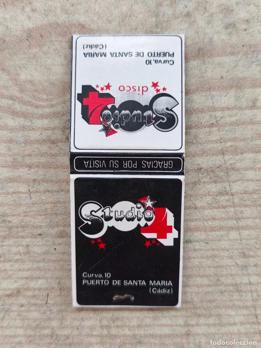 Cajas de cerillas: Carterita De Cerillas - Studio 54 - El Puerto de Santa Mar&iacute;a, C&aacute;diz - 005