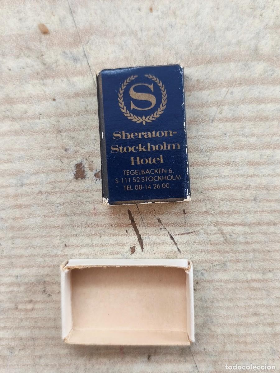 Cajas de cerillas: Caja De Cerillas - Sheraton-Stockholm Hotel - Suecia - 040