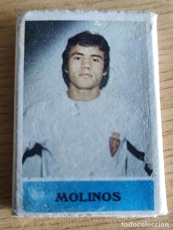 Cajas de cerillas: CROMO CAJA CERILLAS VACIA FERNANDO MOLINOS REAL ZARAGOZA