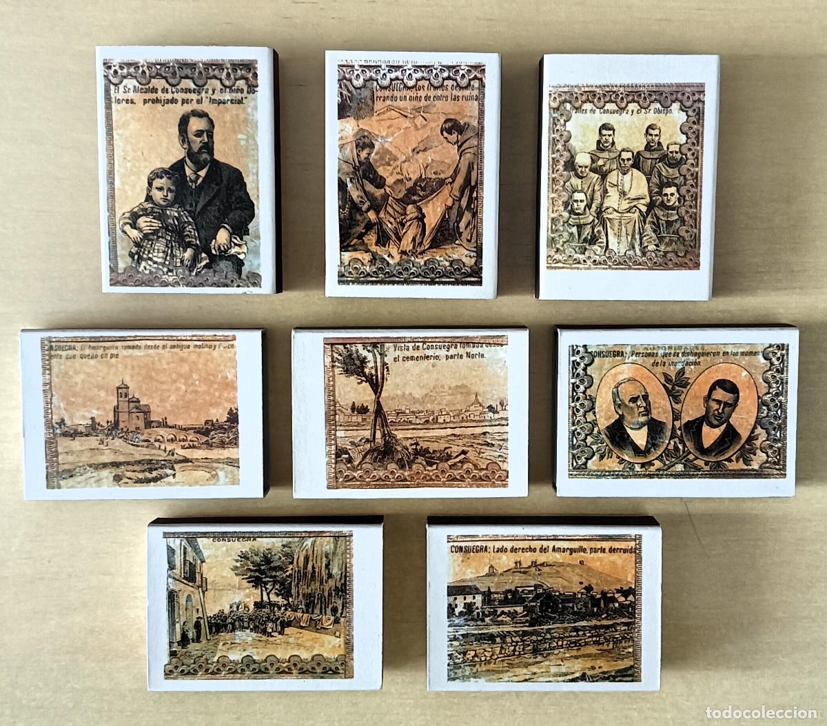 Cajas de cerillas: COLECCION CAJAS DE CERILLAS DE CONMEMORACION INUNDACION DE CONSUEGRA