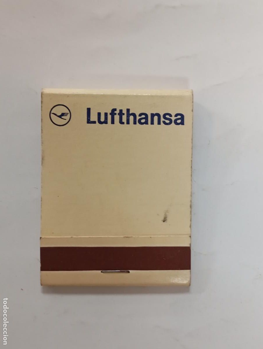 Cajas de cerillas: CAJA DE CERILLAS LUFTHANSA. PN19 - Foto 1