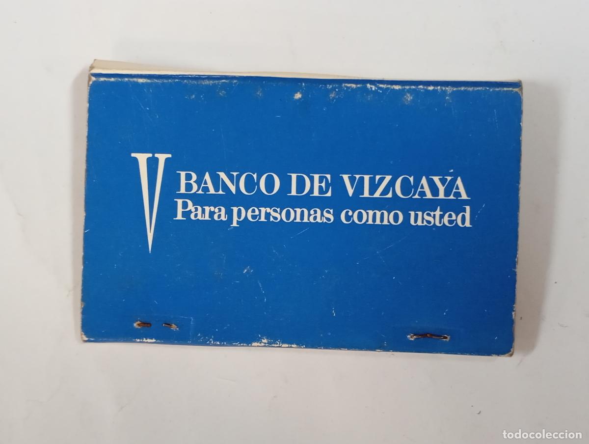 Cajas de cerillas: CAJA DE CERILLAS BANCO DE VIZCAYA. PN19