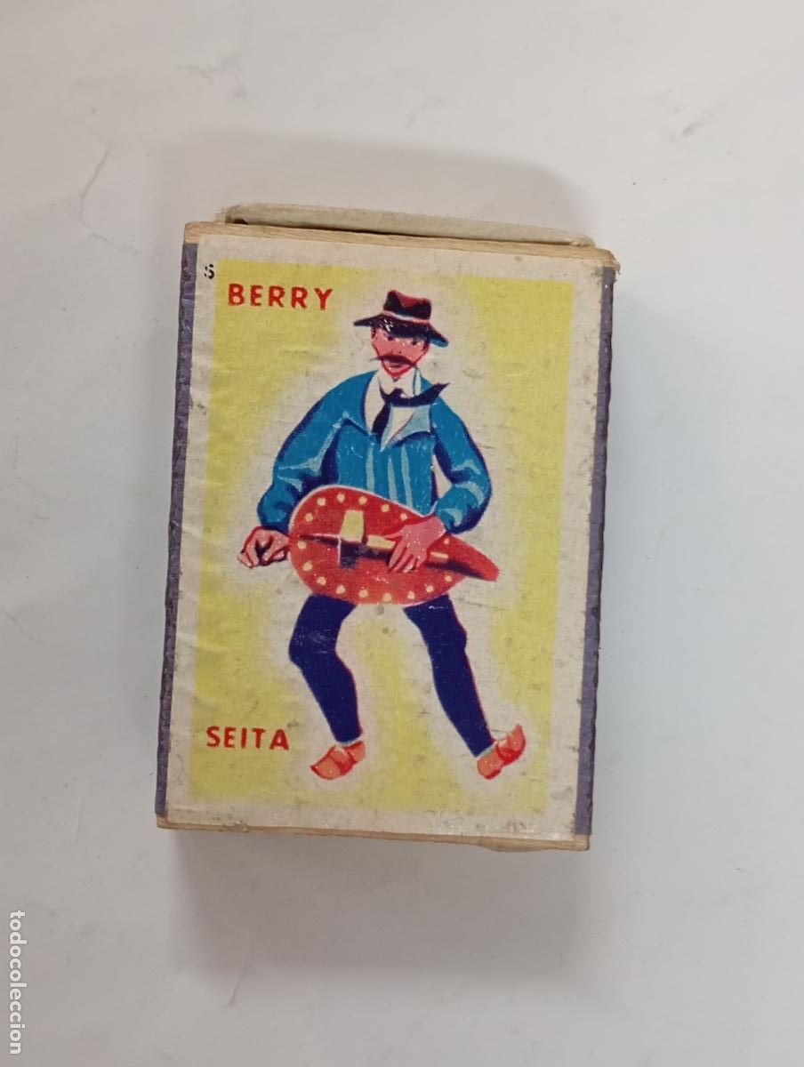 Cajas de cerillas: CAJA DE CERILLAS BERRY. SEITA. PN20