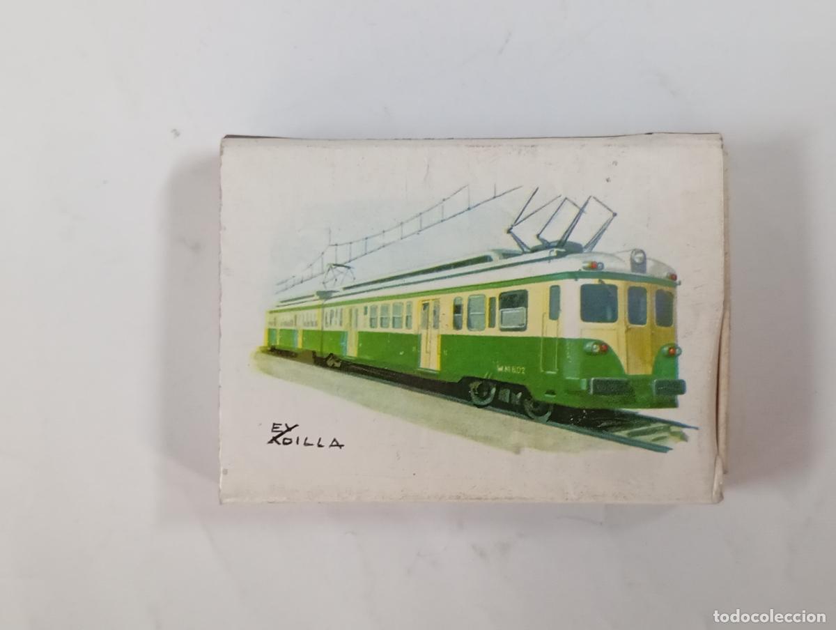 Cajas de cerillas: CAJA DE CERILLAS TREN CL&Aacute;SICO. PN20