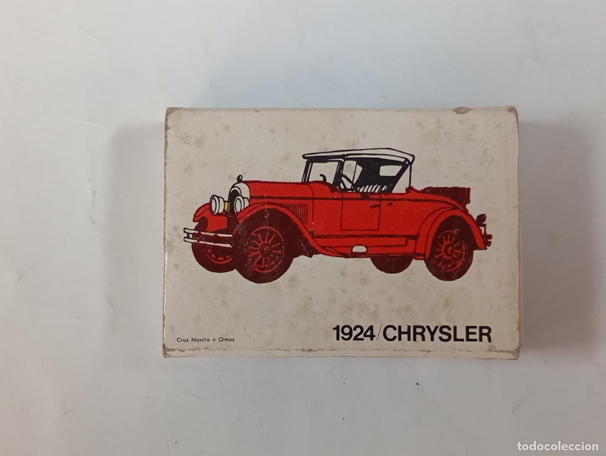 Cajas de cerillas: CAJA DE CERILLAS CHRYSLER 1924. PN20