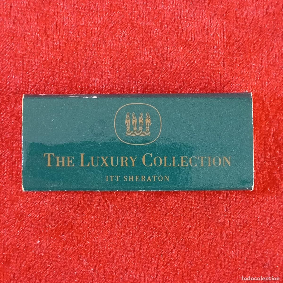 Cajas de cerillas: ANTIGUA CAJA DE CERILLAS - THE LUXURY COLLECTION - ITT SHERATON - 6 X 2 CM / 2268