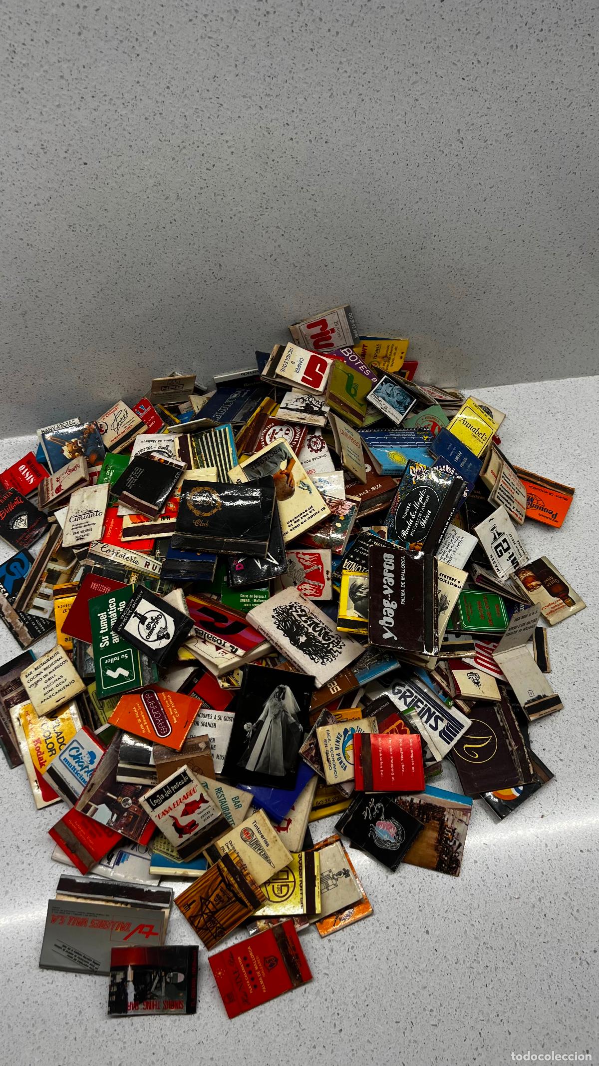 Cajas de cerillas: CERILLAS - LOTAZO DE CAJAS DE CERIILAS A&Ntilde;OS 60/70 ALGUNAS ESTAN LLENAS DE CERILLAS!MAS DE 1 KG!