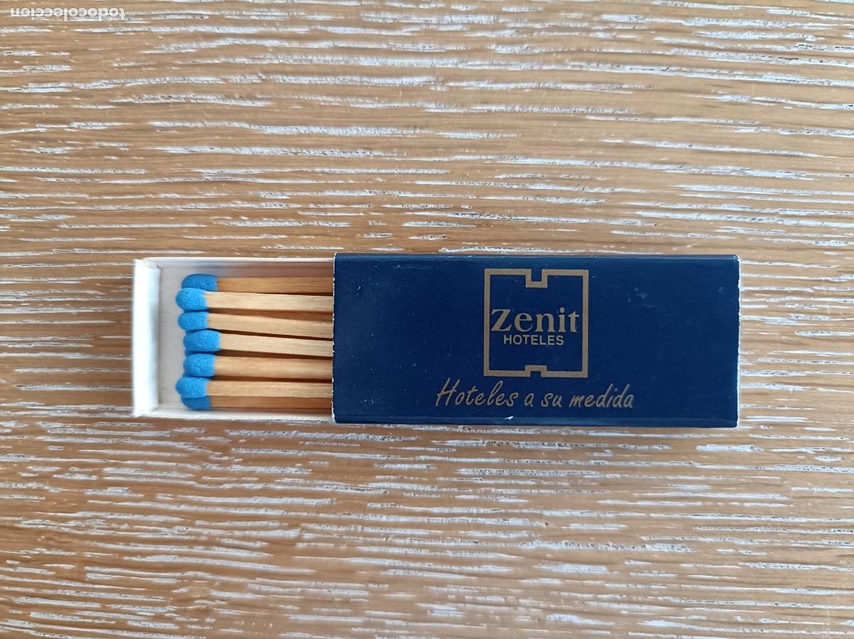 Cajas de cerillas: CAJA DE CERILLAS HOTELES ZENIT