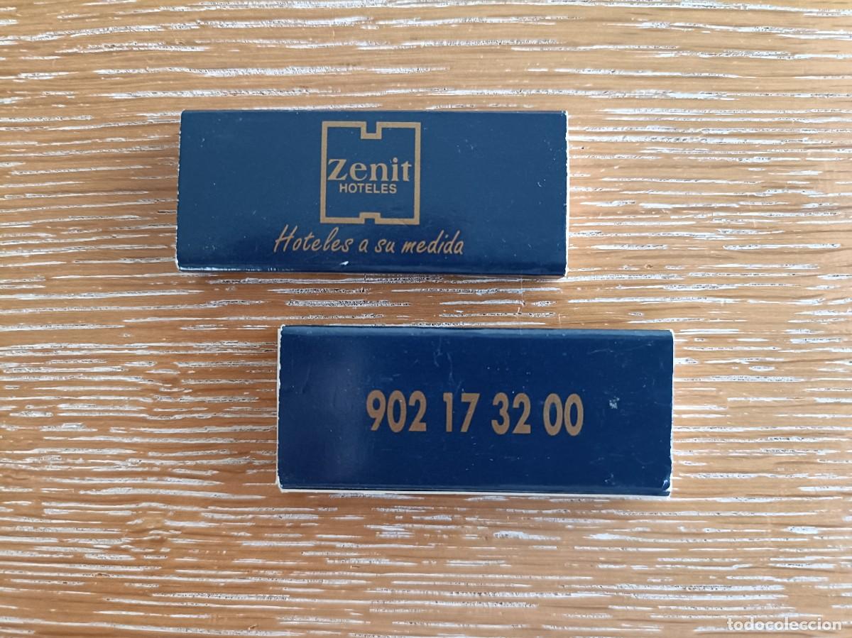 Cajas de cerillas: CAJA DE CERILLAS HOTELES ZENIT - Foto 2