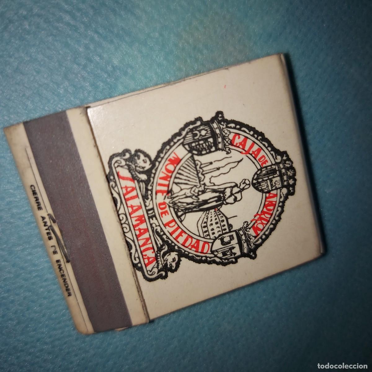 Cajas de cerillas: Cerillas Caja de ahorros de Salamanca