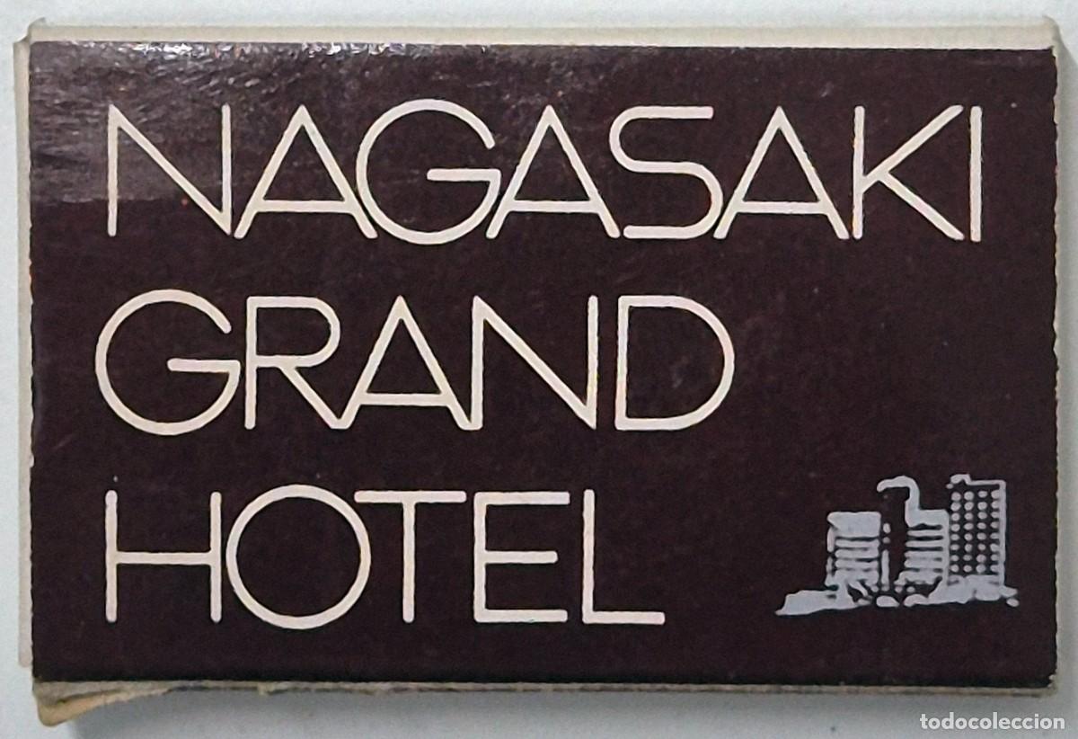 Cajas de cerillas: Caja de cerillas Jap&oacute;n. Nagasaki Grand Hotel. D&eacute;cada de los 60/70. Completa