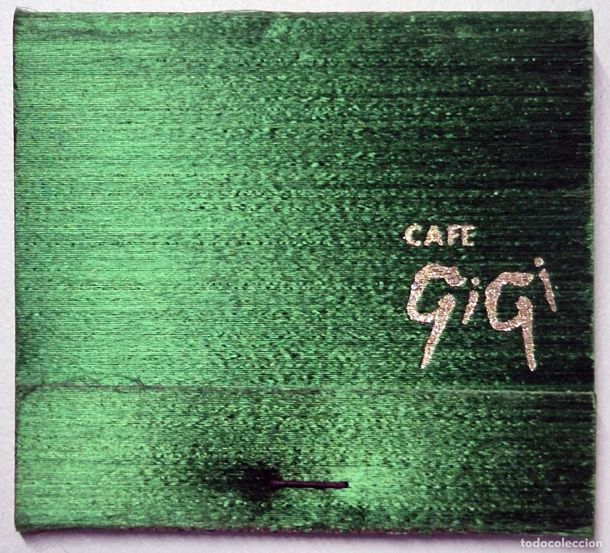 Cajas de cerillas: Caja de cerillas USA. Cafe Gi Gi (Las Vegas) D&eacute;cada de los 60/70. Completa
