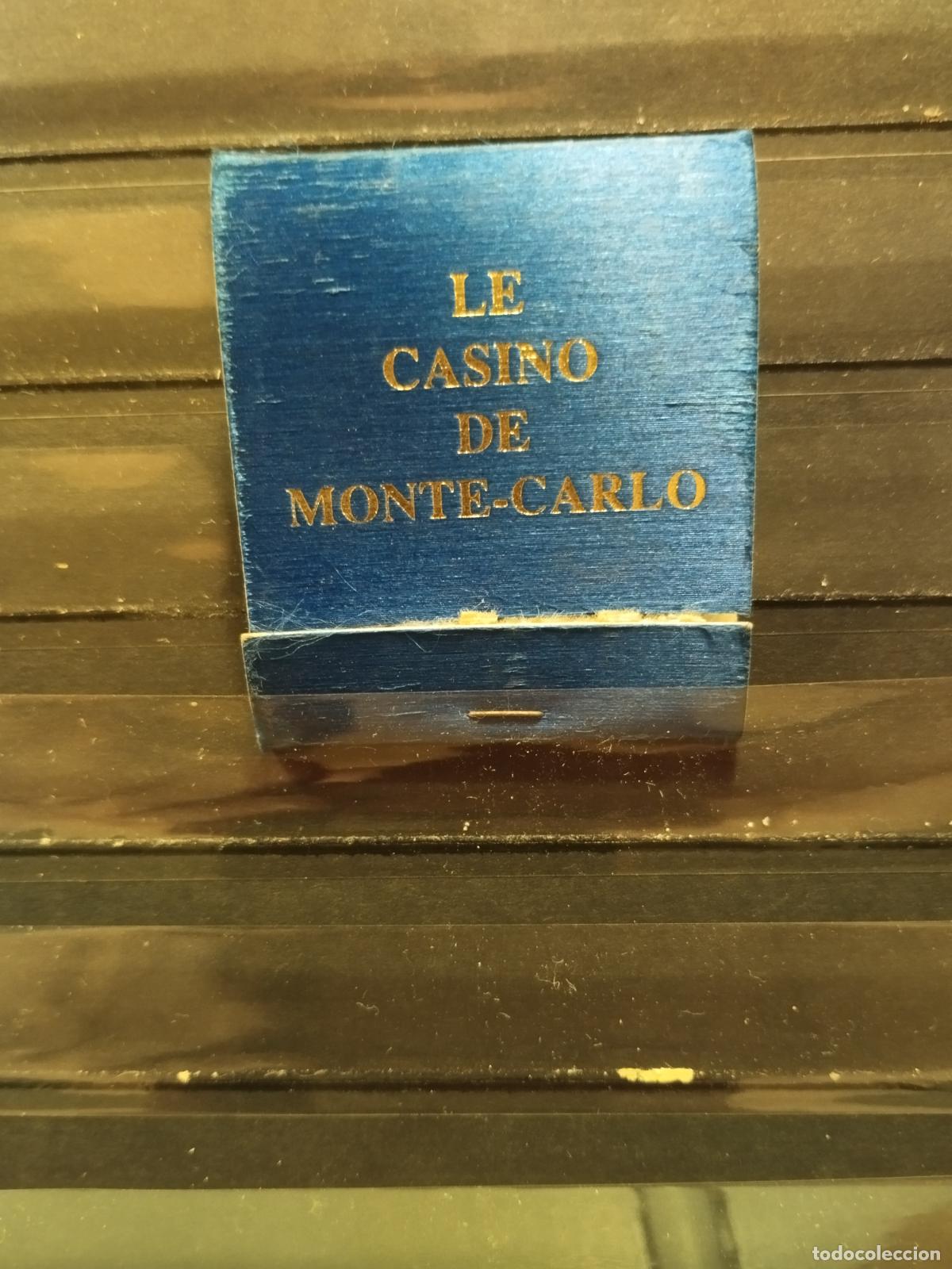 Cajas de cerillas: CAJA DE CERILLAS DEL CASINO DE MONTECARLO. FALTAN ALGUNAS CERILLAS. VER FOTOS
