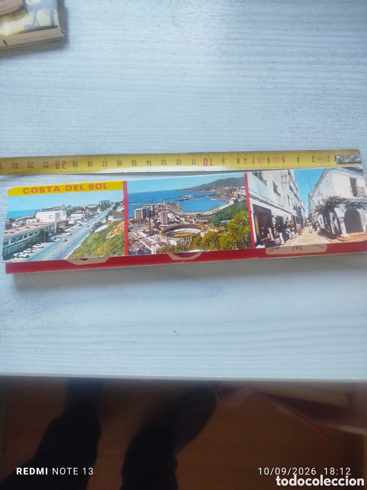 Cajas de cerillas: CAJA CERILLAS 23 CM.PROMOCIONAL TURISMO.CAOSTA DEL SOL