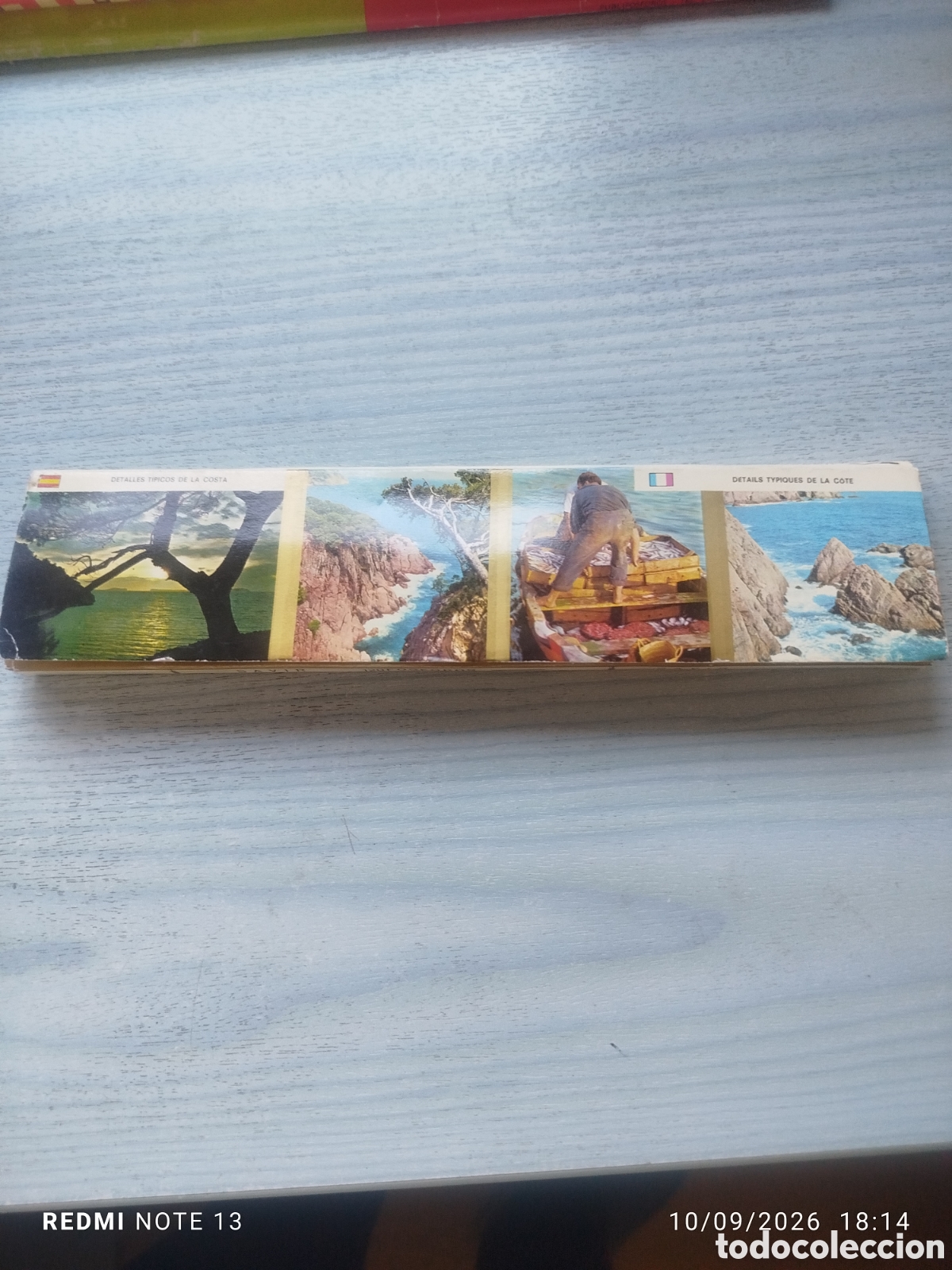Cajas de cerillas: CAJA CERILLAS 23 CM.PROMOCIONAL TURISMO.COSTA DE ESPA&Ntilde;A