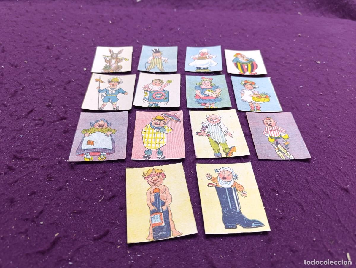 Cajas de cerillas: Lote de Cubiertas de Cajas de Cerillas, Colecci&oacute;n a&ntilde;os 1970&acute;s, ilustraciones infantiles
