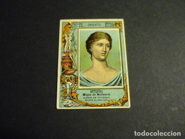 Streichholzschachteln: ANTONINA CROMO SIGLO XIX CAJA DE CERILLAS