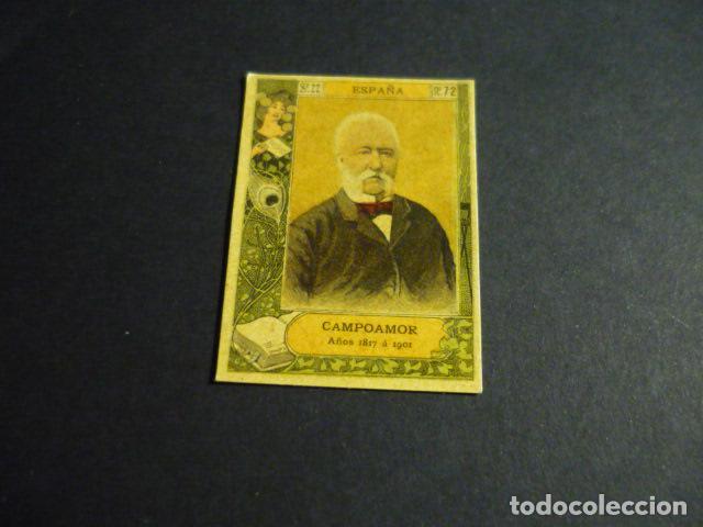 Scatole di Cerini: CAMPOAMOR CROMO SIGLO XIX CAJA DE CERILLAS