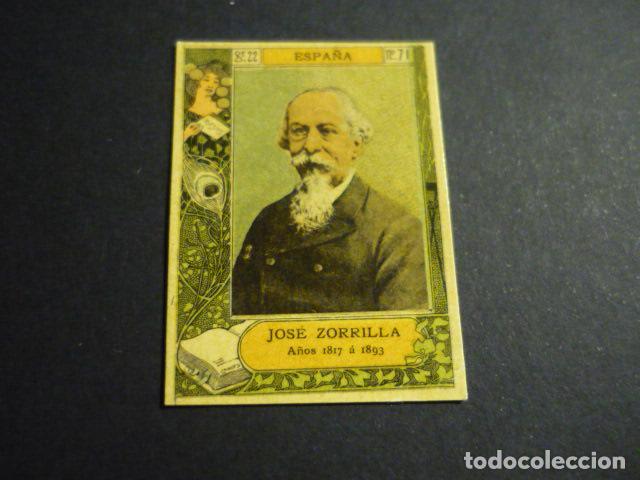 Scatole di Cerini: JOSE ZORRILLA CROMO SIGLO XIX CAJA DE CERILLAS