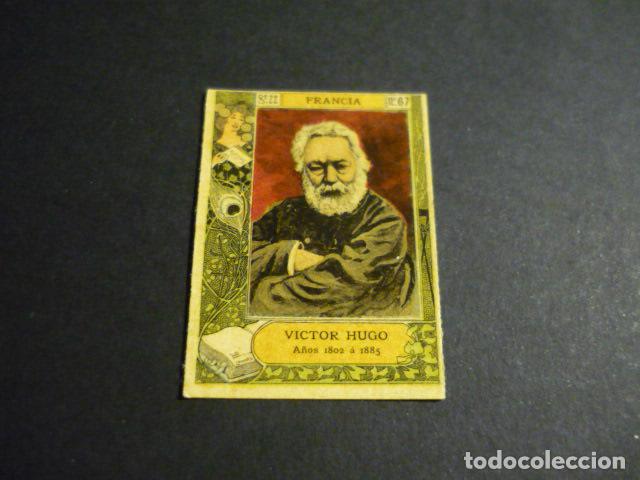 Scatole di Cerini: VICTOR HUGO CROMO SIGLO XIX CAJA DE CERILLAS