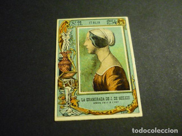 Caixas de F&oacute;sforos: J. DE MEDICIS CROMO SIGLO XIX CAJA DE CERILLAS