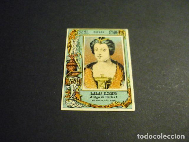 Cajas de cerillas: BARBARA BLOMBERG CROMO SIGLO XIX CAJA DE CERILLAS