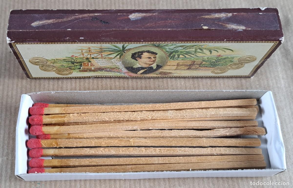 Cajas de cerillas: Caja de cerillas &ldquo;Embarque de Tabacos&rdquo; Cuba - Foto 3