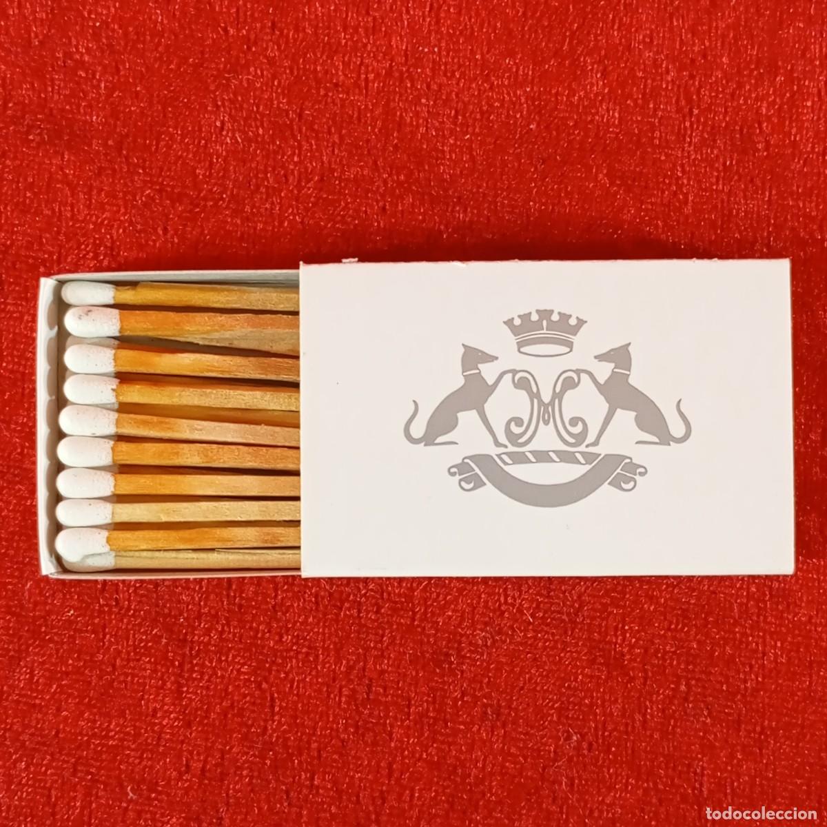 Cajas de cerillas: CAJA DE CERILLAS DEL HOTEL DE LUJO - HOTEL MEURICE PARIS - DORCHESTER GROUP HOTELS