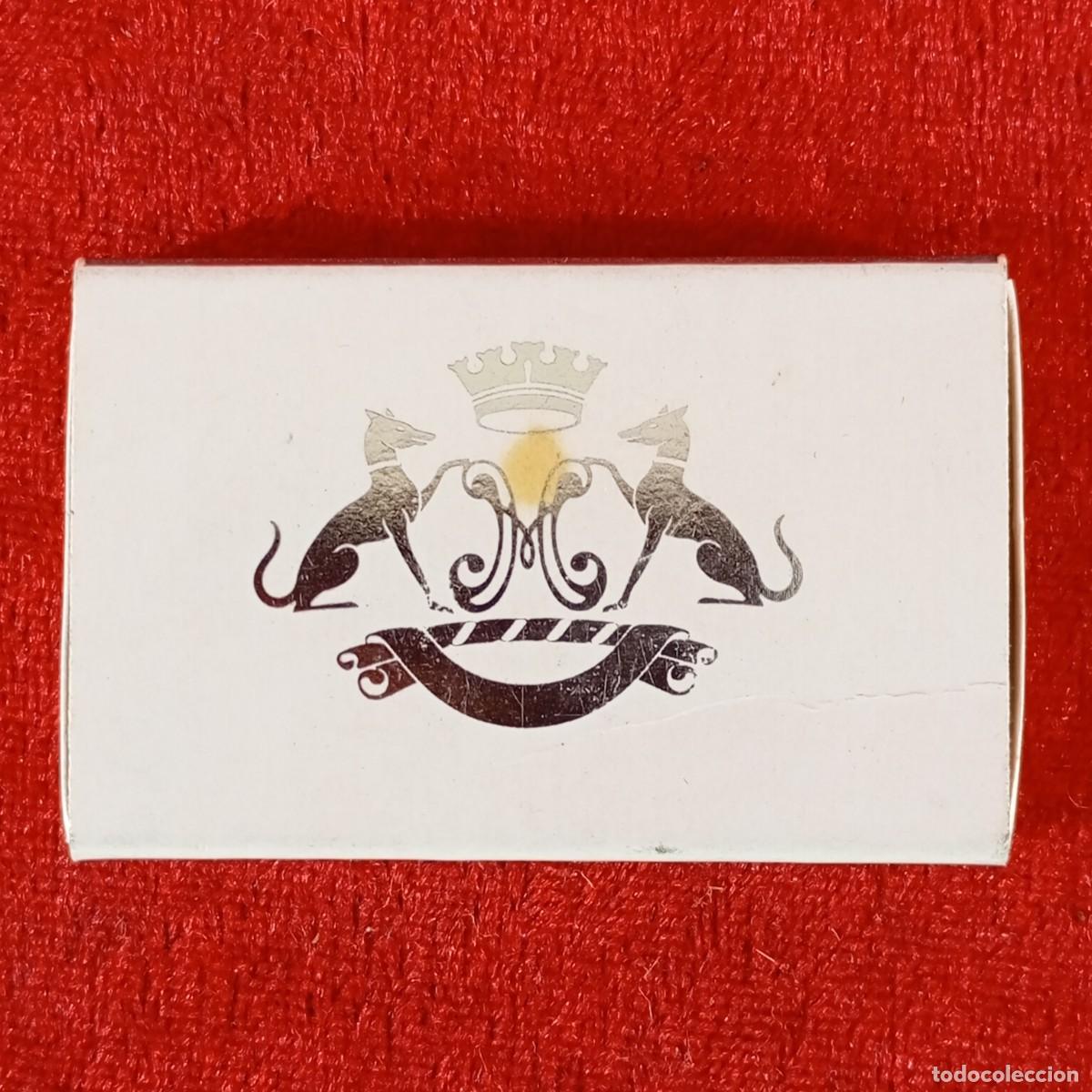 Cajas de cerillas: CAJA DE CERILLAS DEL HOTEL DE LUJO - HOTEL MEURICE PARIS