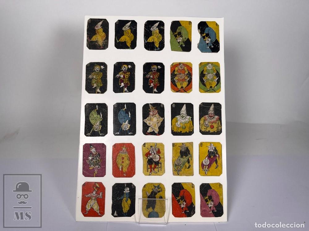 Cajas de cerillas: Conjunto Cromos / Fototipias Cerillas Gremio Fabricantes Principios Siglo XX - Payasos #JMO