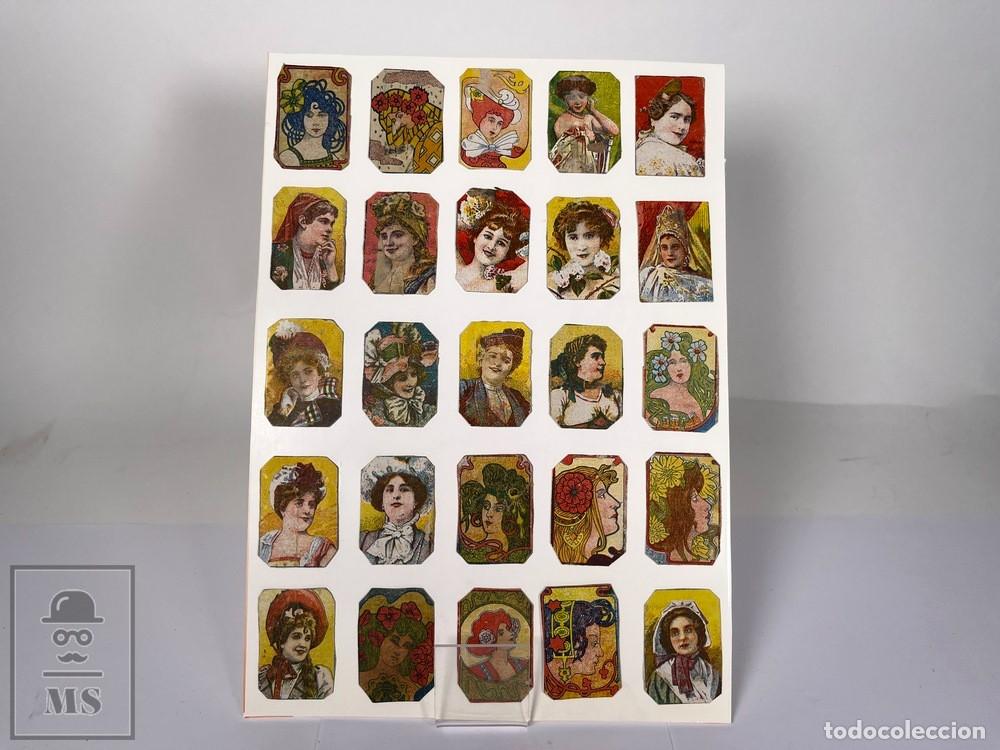 Cajas de cerillas: Conjunto Cromos / Fototipias Cerillas Gremio Fabricantes Principios Siglo XX - Mujeres #JMO