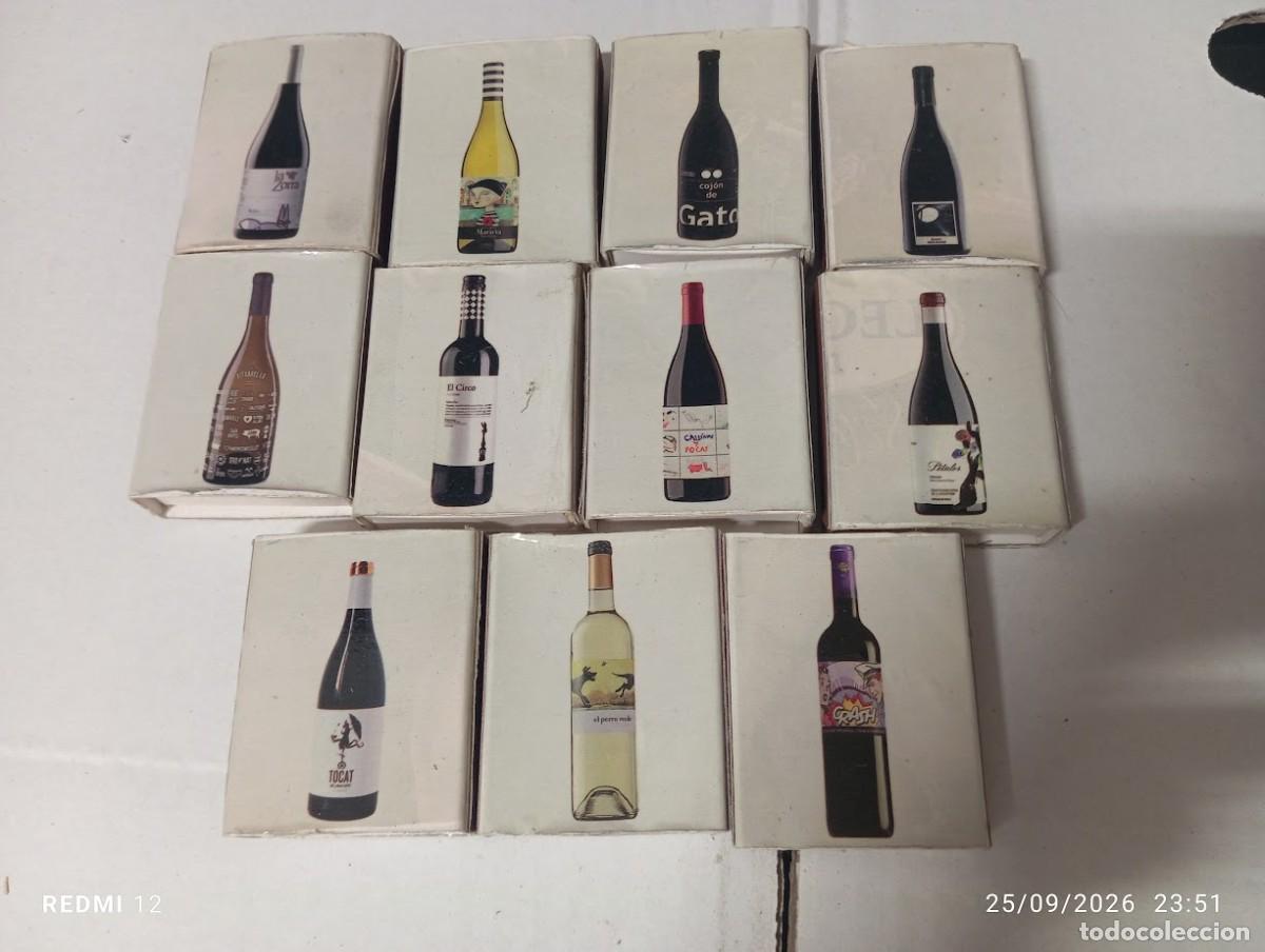Cajas de cerillas: LOTE 11 CAJAS DE CERILLAS VINOS