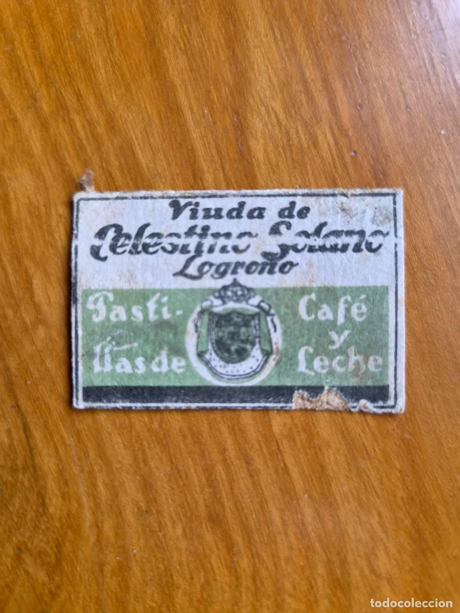 Cajas de cerillas: CELESTINO SOLANO - ANTIGUO CROMO PUBLICITARIO CAJAS CERRILLAS A&Ntilde;OS 20