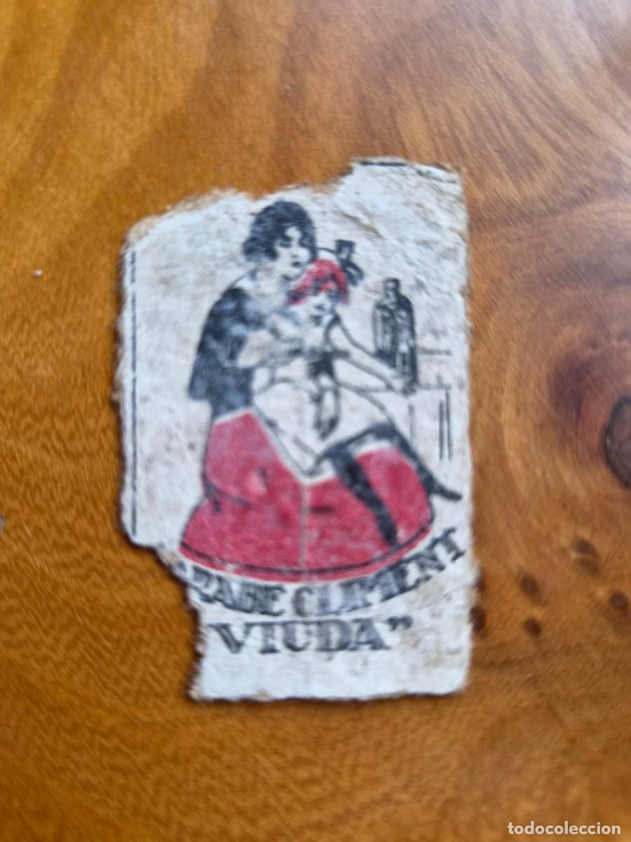 Cajas de cerillas: JARABE CLIMENT - ANTIGUO CROMO PUBLICITARIO CAJAS CERRILLAS A&Ntilde;OS 20