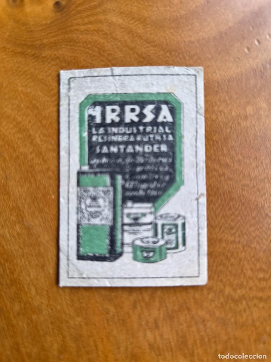 Cajas de cerillas: IRRSA - ANTIGUO CROMO PUBLICITARIO CAJAS CERRILLAS A&Ntilde;OS 20