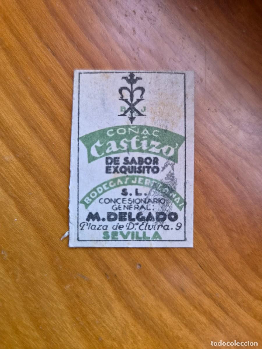 Cajas de cerillas: ANTIGUO CROMO PUBLICITARIO CAJAS CERRILLAS A&Ntilde;OS 20 - CO&Ntilde;AC CASTIZO