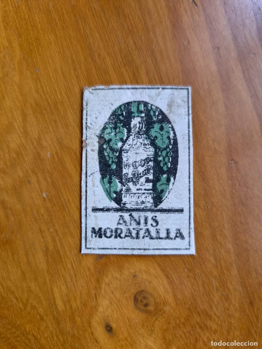 Cajas de cerillas: ANTIGUO CROMO PUBLICITARIO CAJAS CERRILLAS A&Ntilde;OS 20 - ANIS MORATALLA