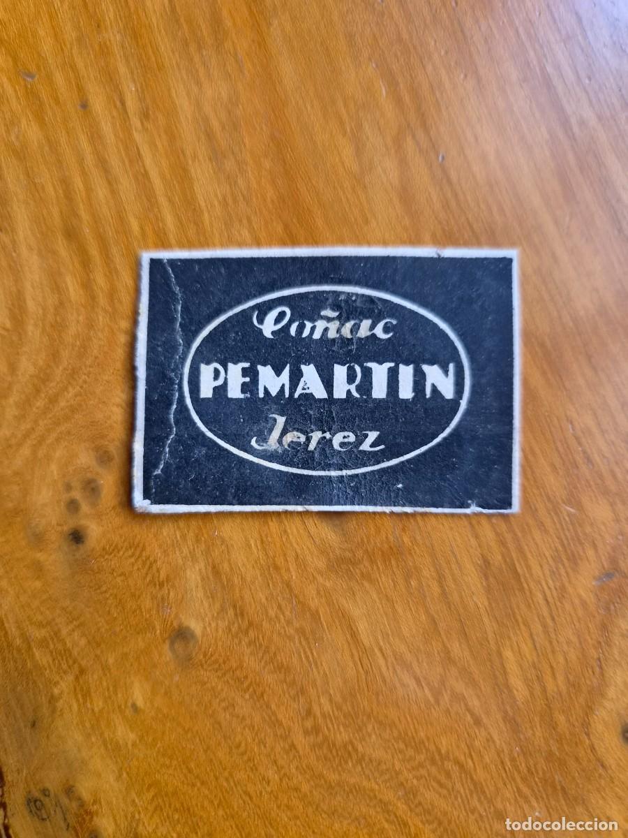 Cajas de cerillas: ANTIGUO CROMO PUBLICITARIO CAJAS CERRILLAS A&Ntilde;OS 20 - CO&Ntilde;AC PEMARTIN