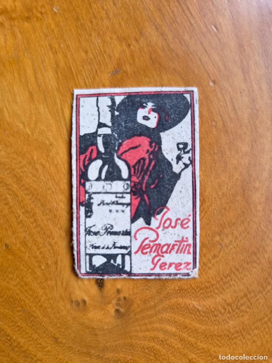 Cajas de cerillas: ANTIGUO CROMO PUBLICITARIO CAJAS CERRILLAS A&Ntilde;OS 20 - JOSE PEMARTIN