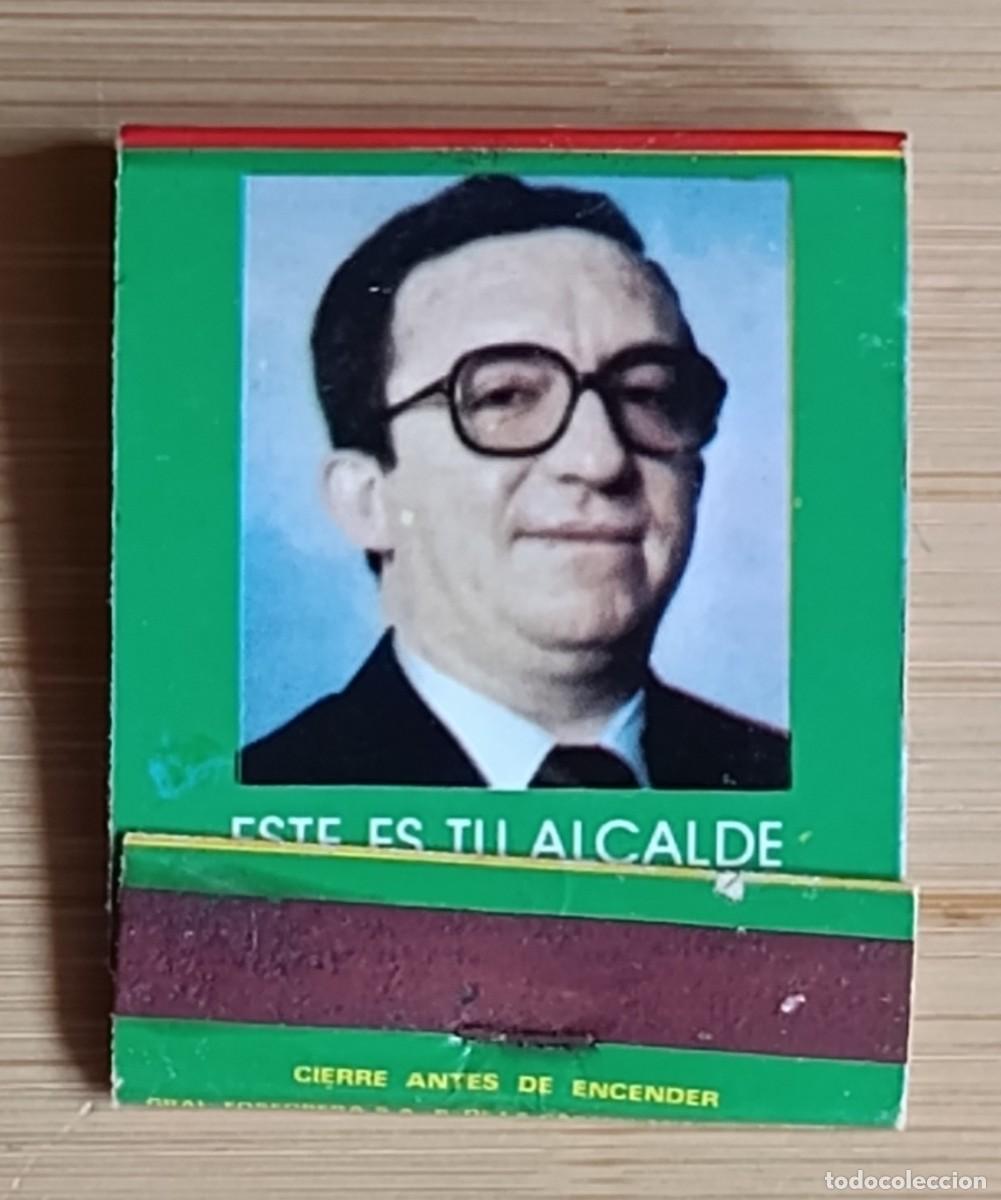 Cajas de cerillas: Cajita Libreta de cerillas PCE Sanl&uacute;car de Barrameda 1983 Jos&eacute; Luis Medina Lapieza