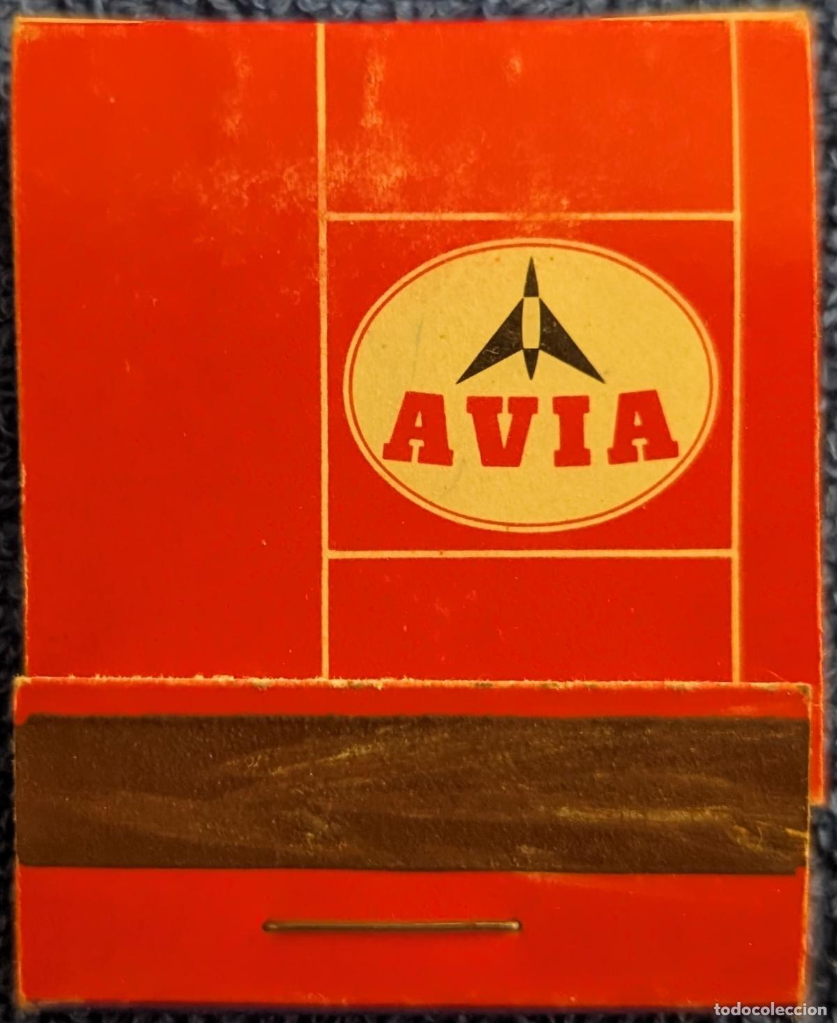Cajas de cerillas: Antigua cajetilla de cerillas con f&oacute;sforos - Avia Mondo