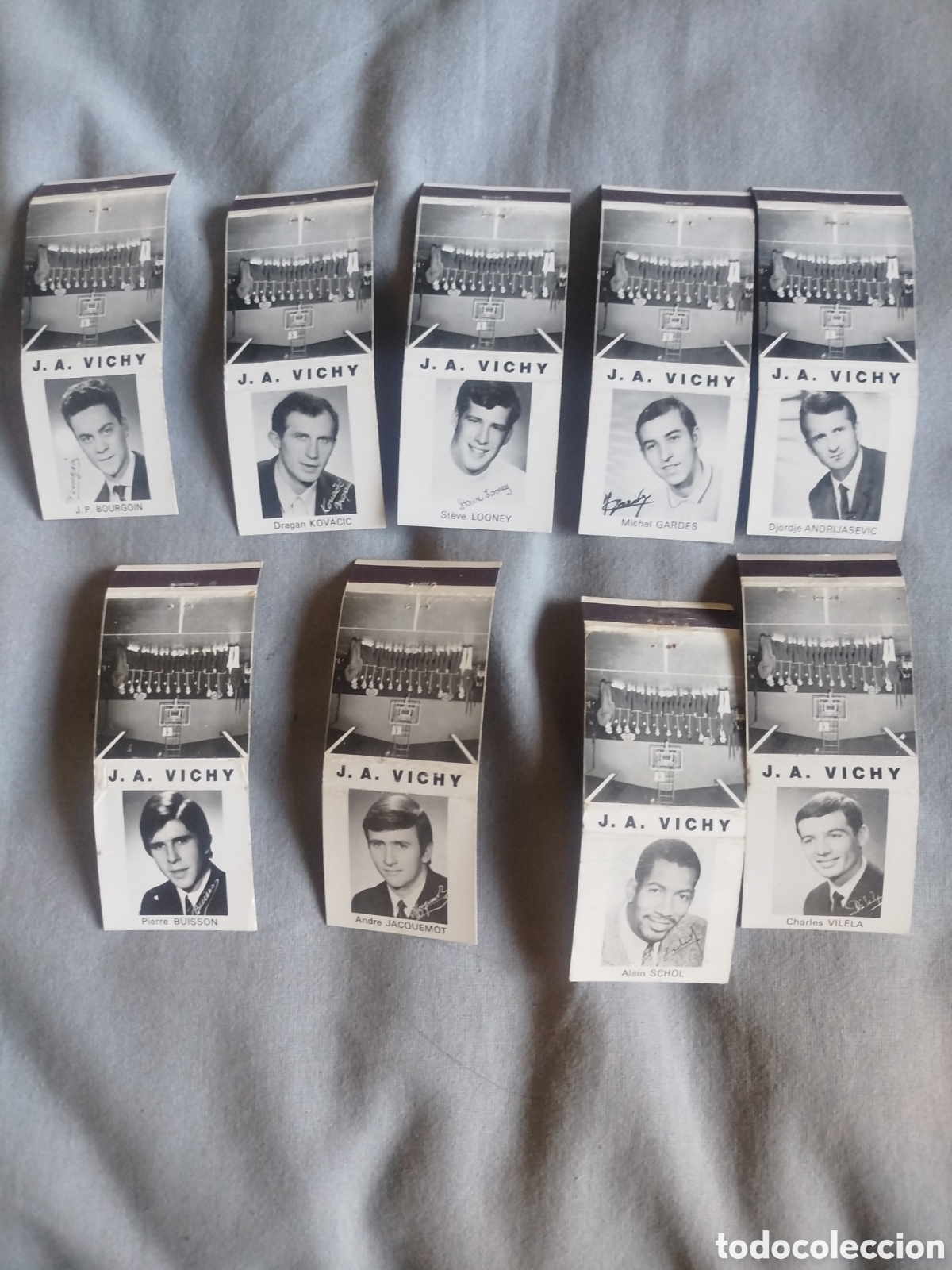 Cajas de cerillas: Cajas cerillas basket 1968-69.J.A.VICHI