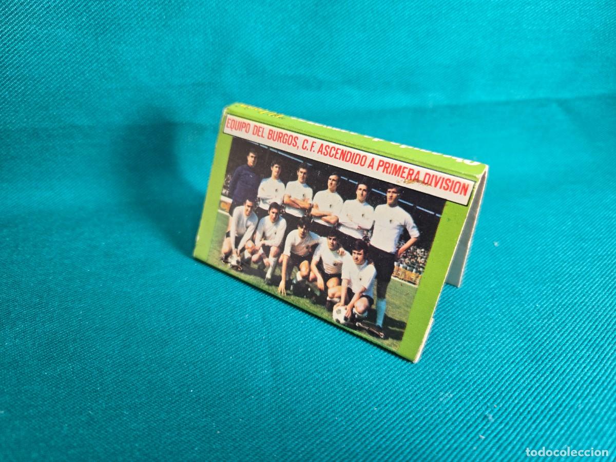 Cajas de cerillas: CAJA DE CERILLAS BURGOS CF ASCENSO A PRIMERA DIVISION , CERVEZAS EL LEON