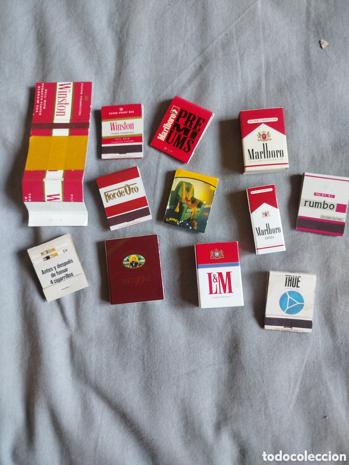 Cajas de cerillas: Cajas cerillas tabaco